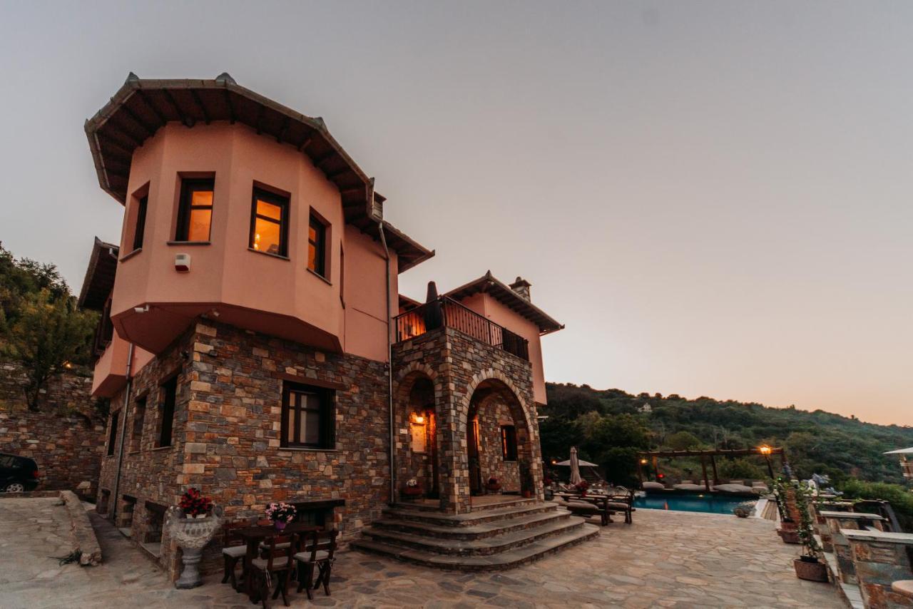 Elysian Luxury Villa Pelion Tsagarada Ngoại thất bức ảnh