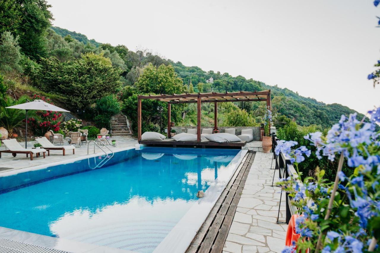 Elysian Luxury Villa Pelion Tsagarada Ngoại thất bức ảnh